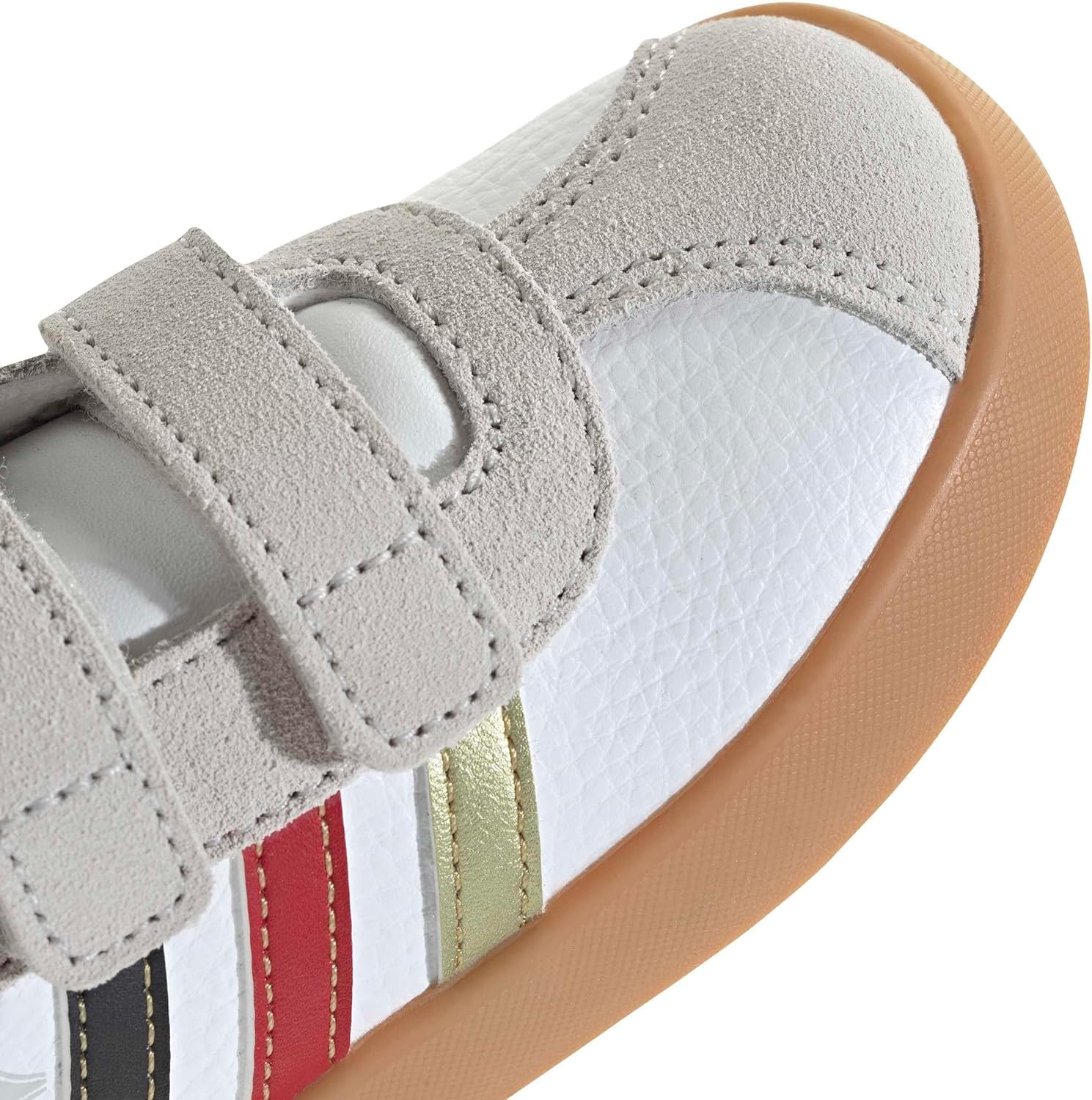 image:imageadidas Kids VL Court 30 SneakersWhiteBlackGold Metallic