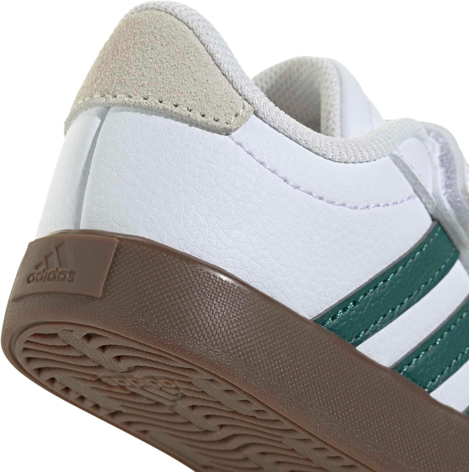 image:imageadidas Kids VL Court 30 SneakersWhiteCollegiate GreenGum