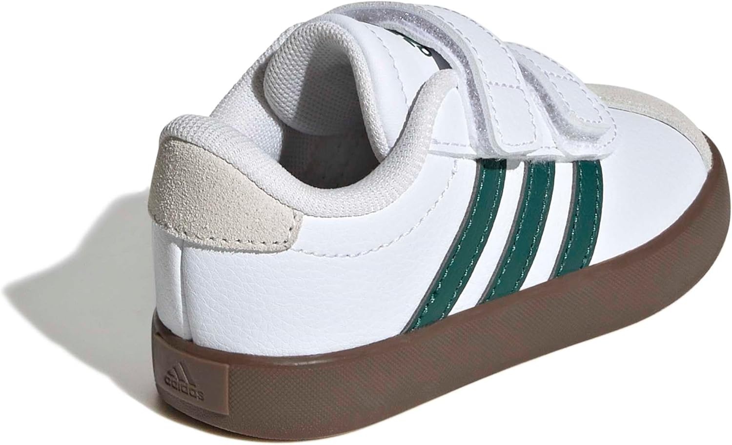 image:imageadidas Kids VL Court 30 SneakersWhiteCollegiate GreenGum