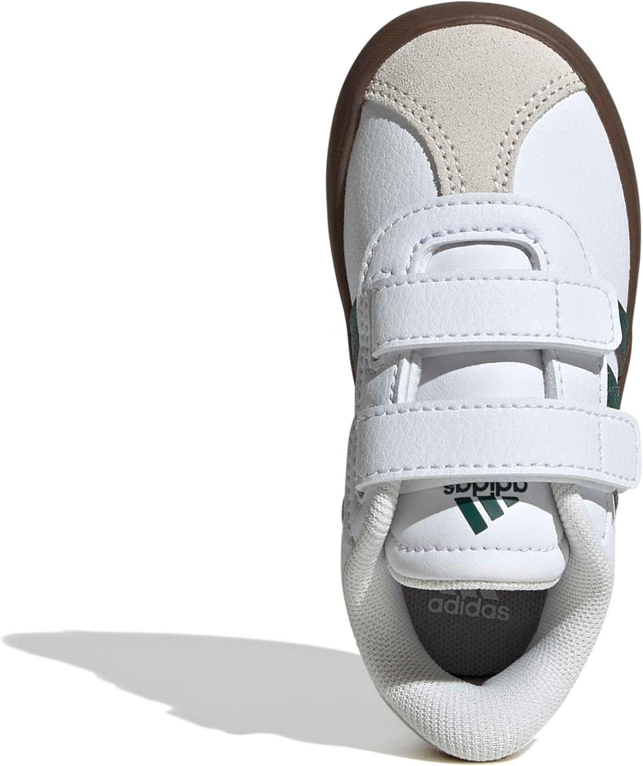 image:imageadidas Kids VL Court 30 SneakersWhiteCollegiate GreenGum
