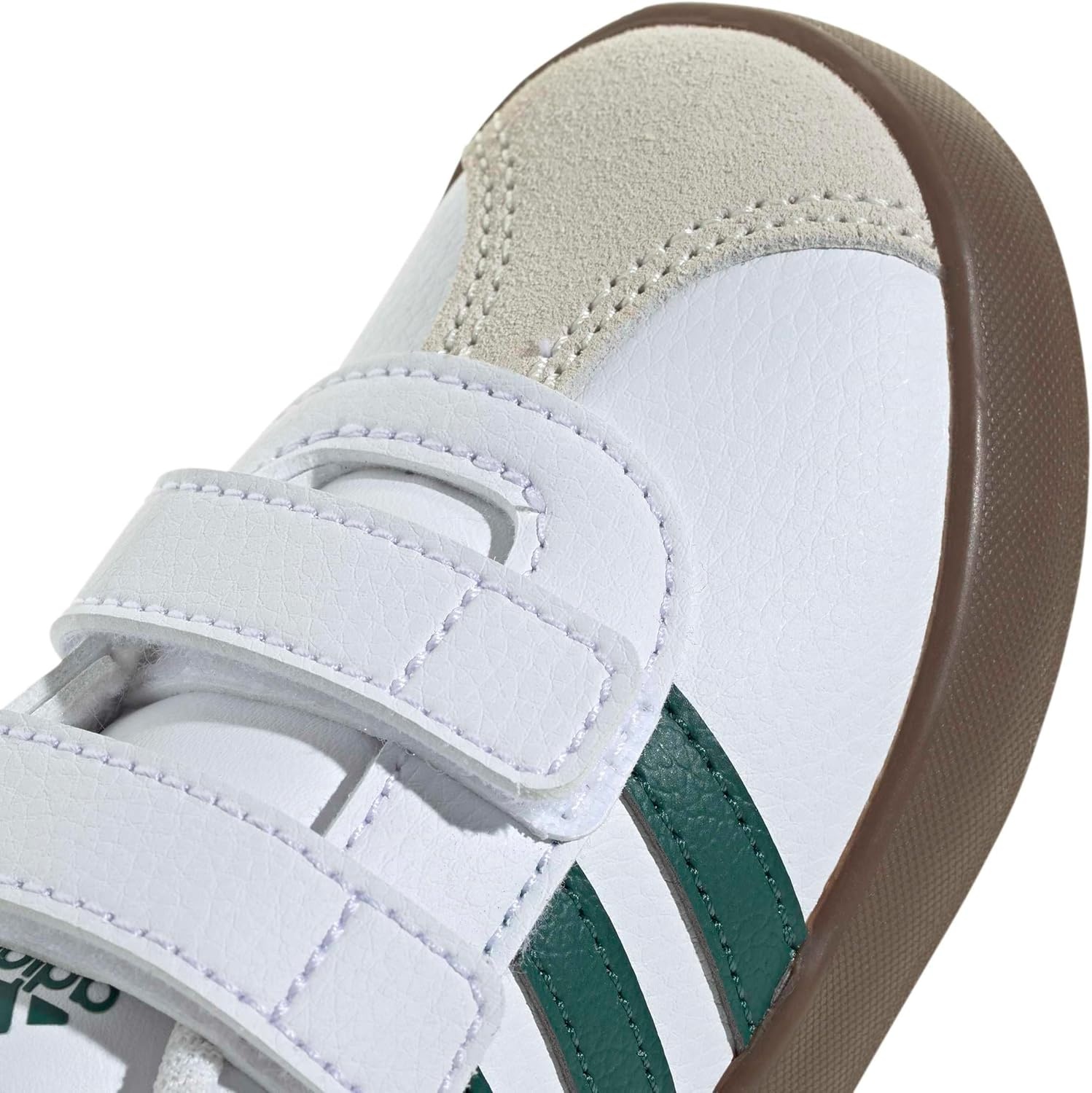 image:imageadidas Kids VL Court 30 SneakersWhiteCollegiate GreenGum