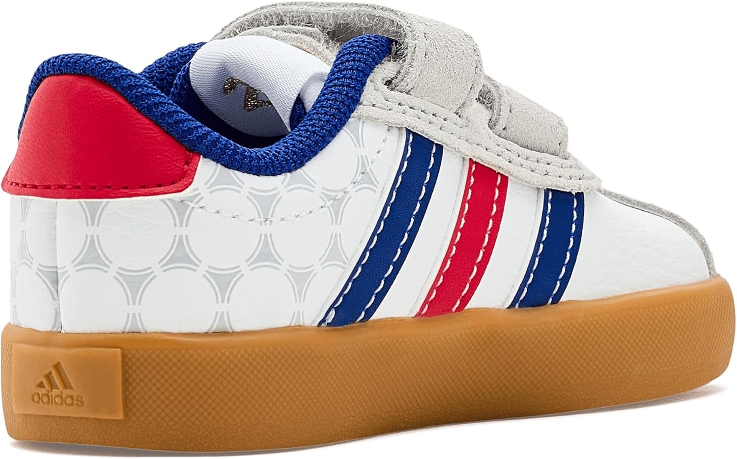 image:imageadidas Kids VL Court 30 SneakersWhitePure RubyMystery Ink