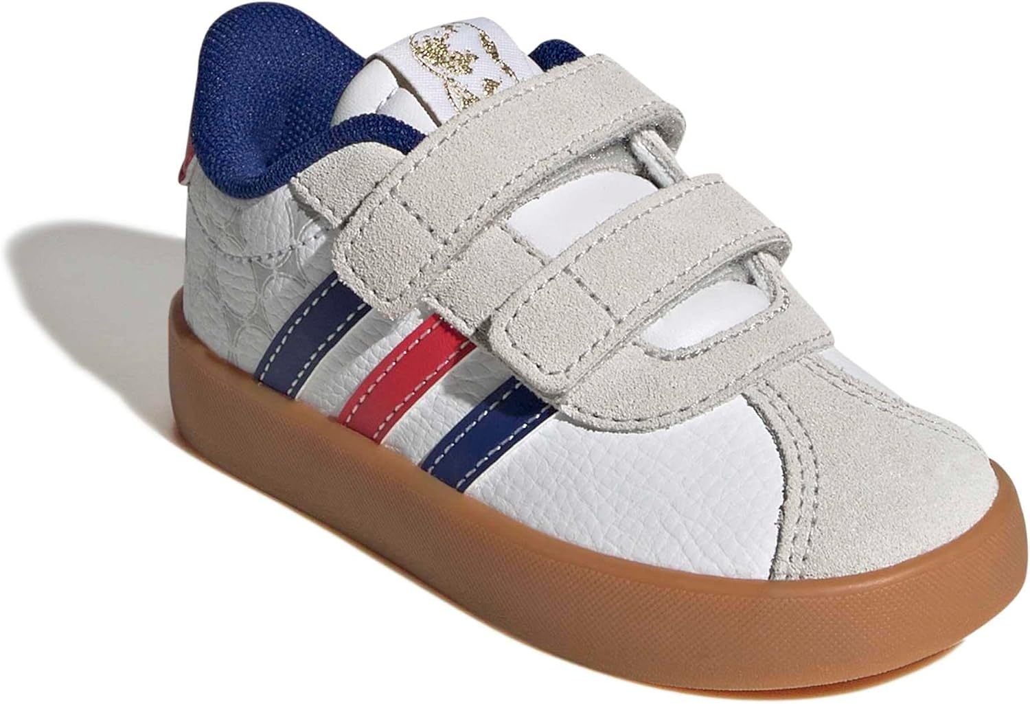 image:imageadidas Kids VL Court 30 SneakersWhitePure RubyMystery Ink