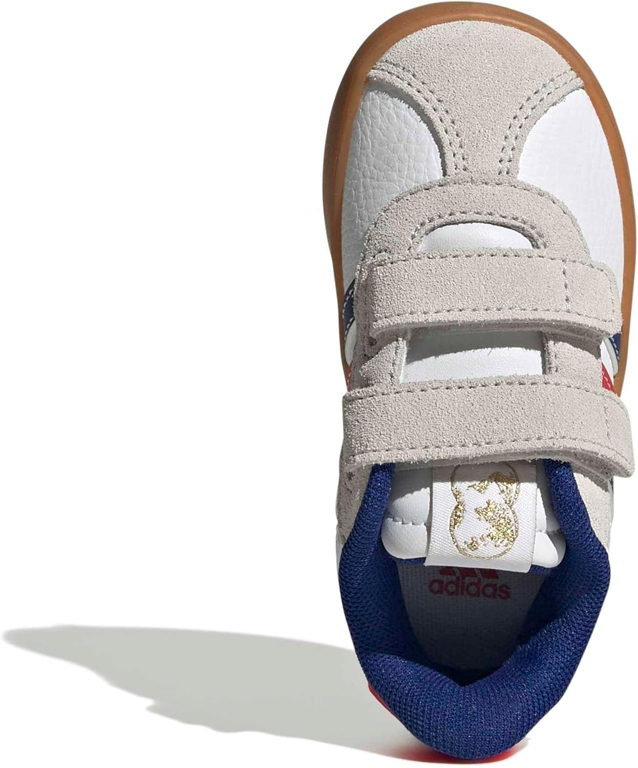 image:imageadidas Kids VL Court 30 SneakersWhitePure RubyMystery Ink
