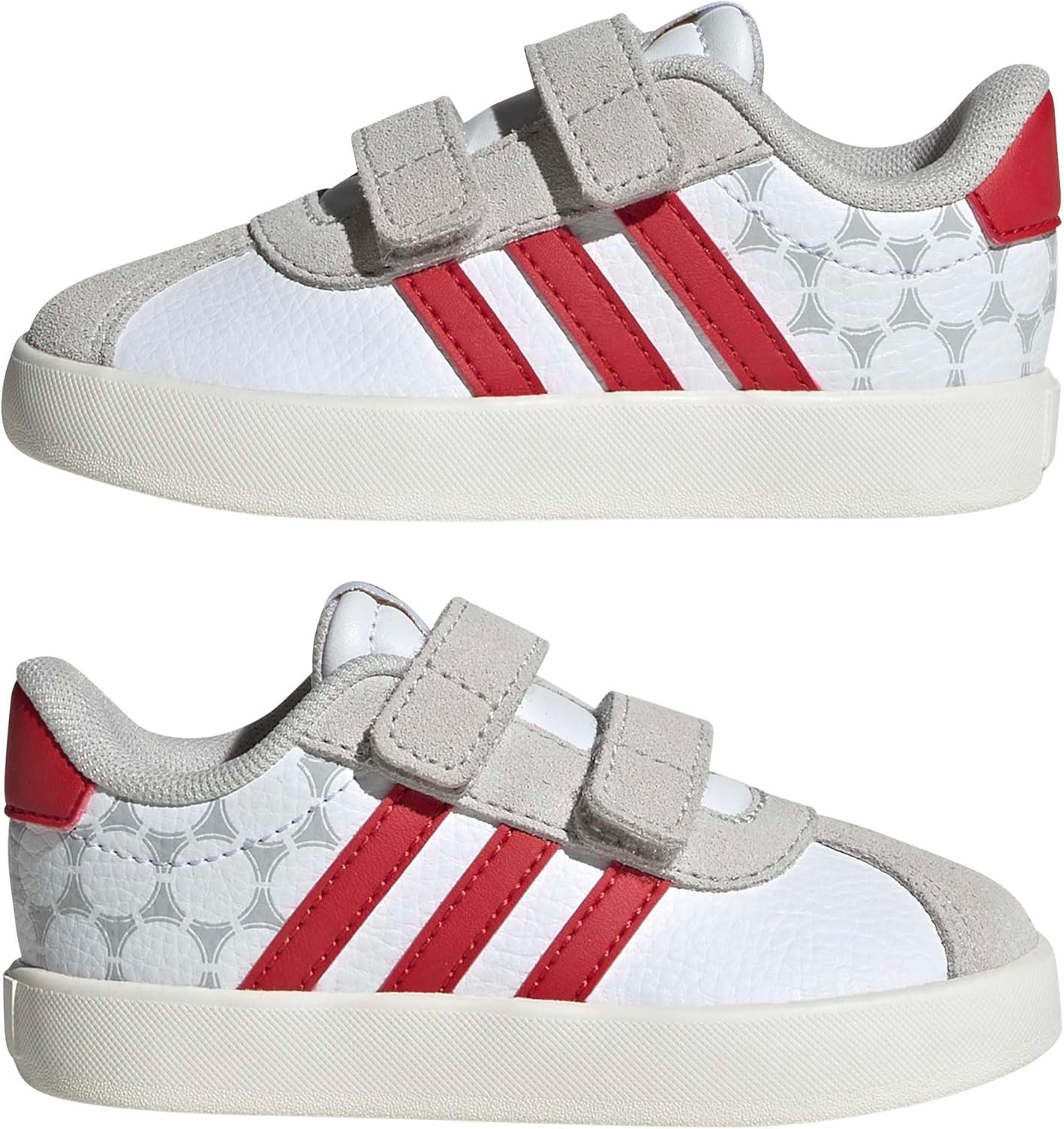 image:imageadidas Kids VL Court 30 SneakersWhiteTeam Colleg Red