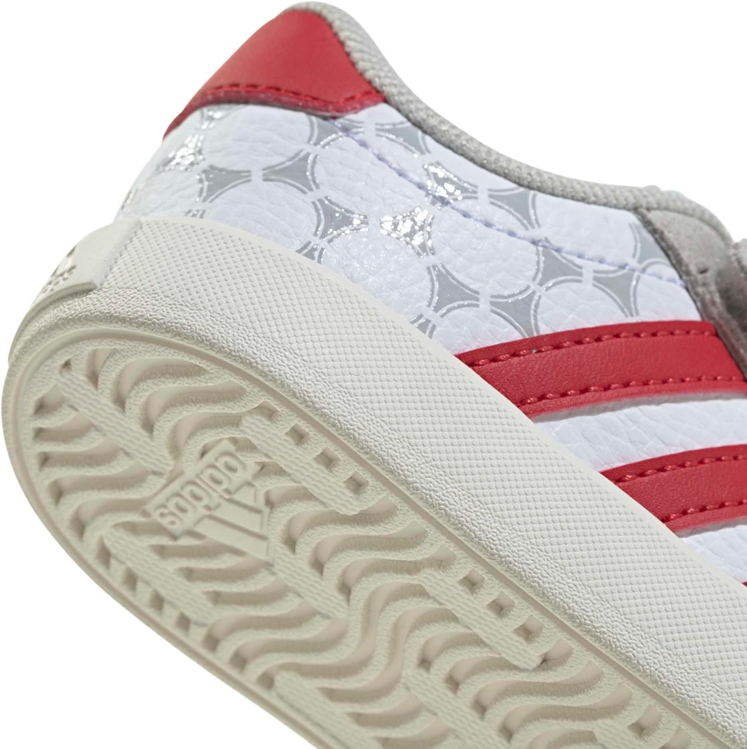image:imageadidas Kids VL Court 30 SneakersWhiteTeam Colleg Red