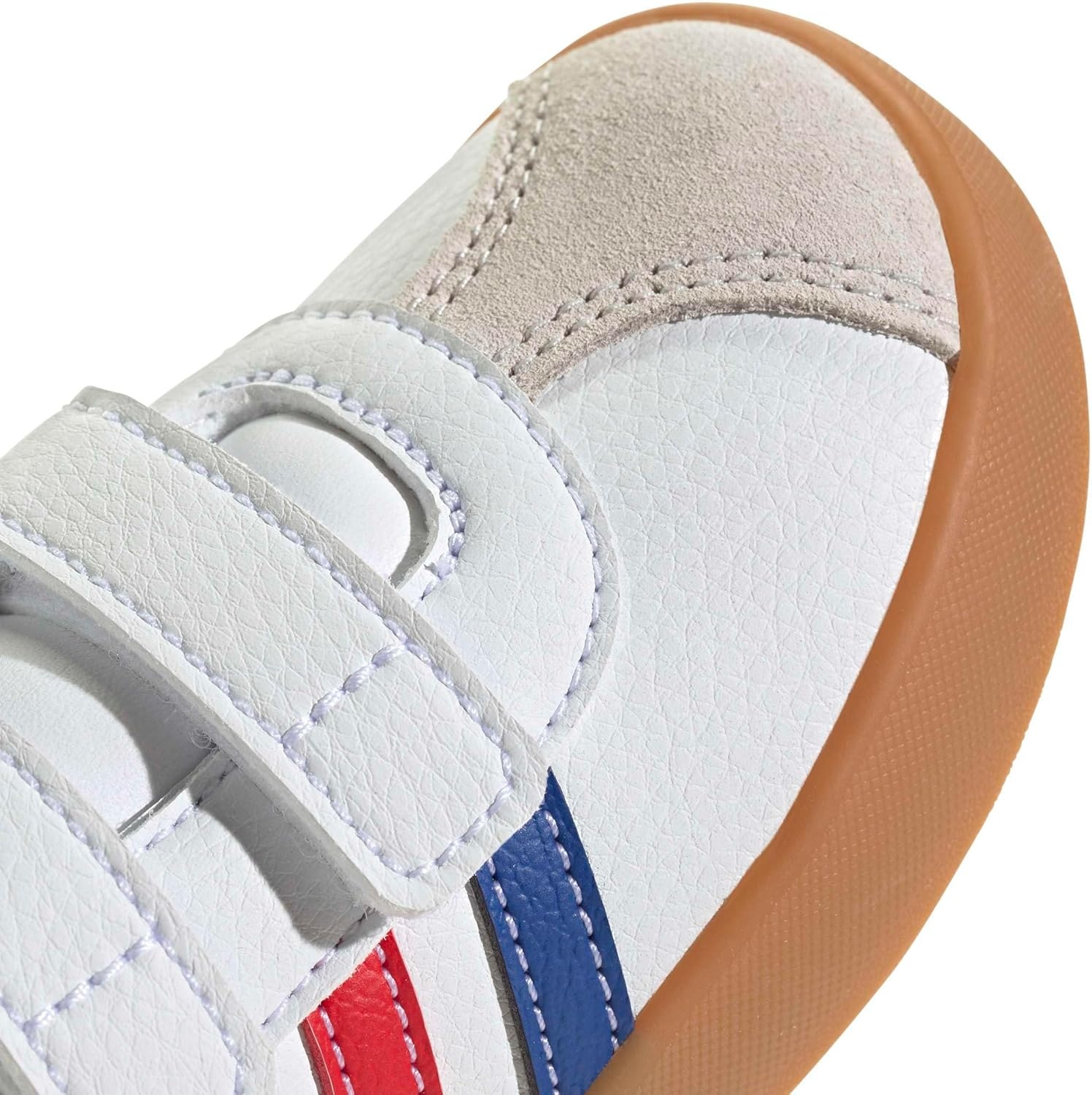 image:imageadidas Kids VL Court 30 SneakersWhiteTeam Royal BlueBetter Scarlet