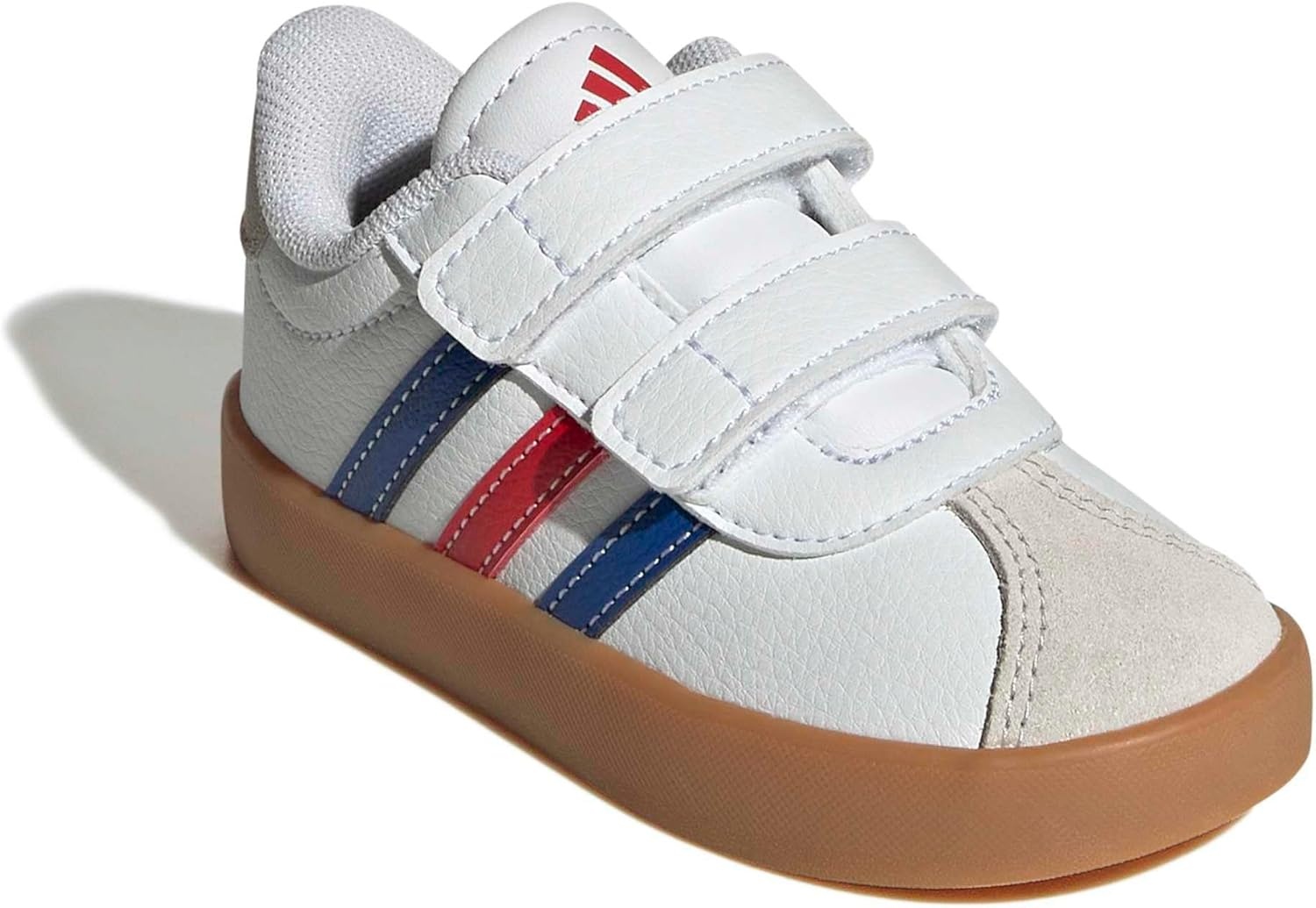 image:imageadidas Kids VL Court 30 SneakersWhiteTeam Royal BlueBetter Scarlet