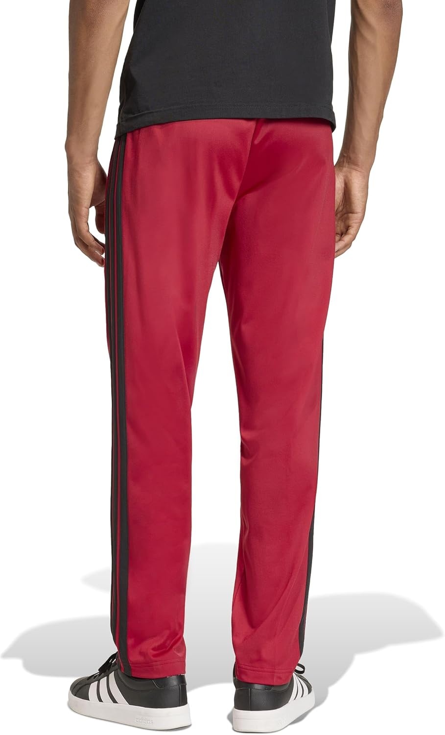 image:imageadidas Mens 3Stripes Tricot Open Hem Track PantsActive Maroon