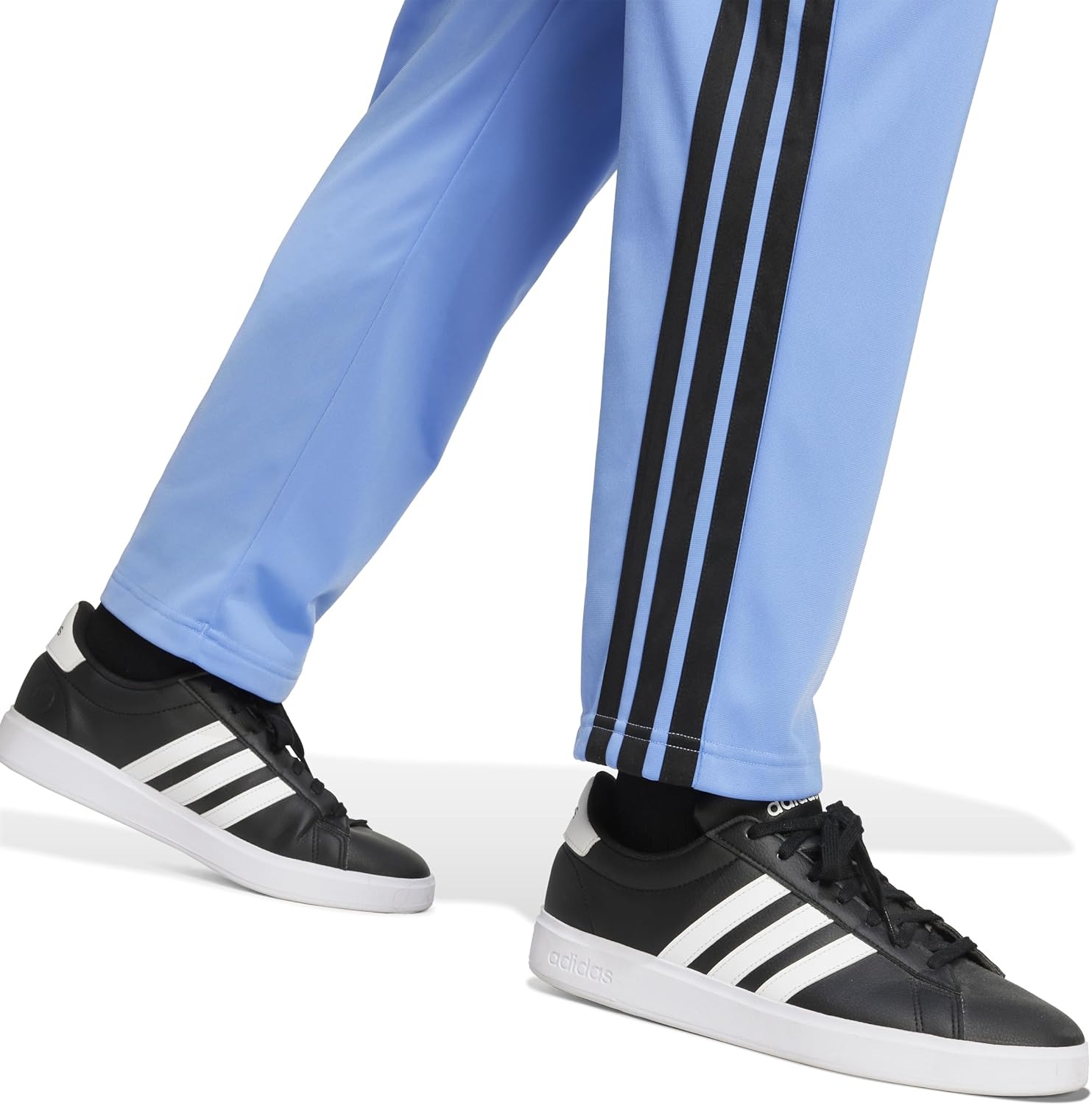 image:imageadidas Mens 3Stripes Tricot Open Hem Track PantsBlue Fusion