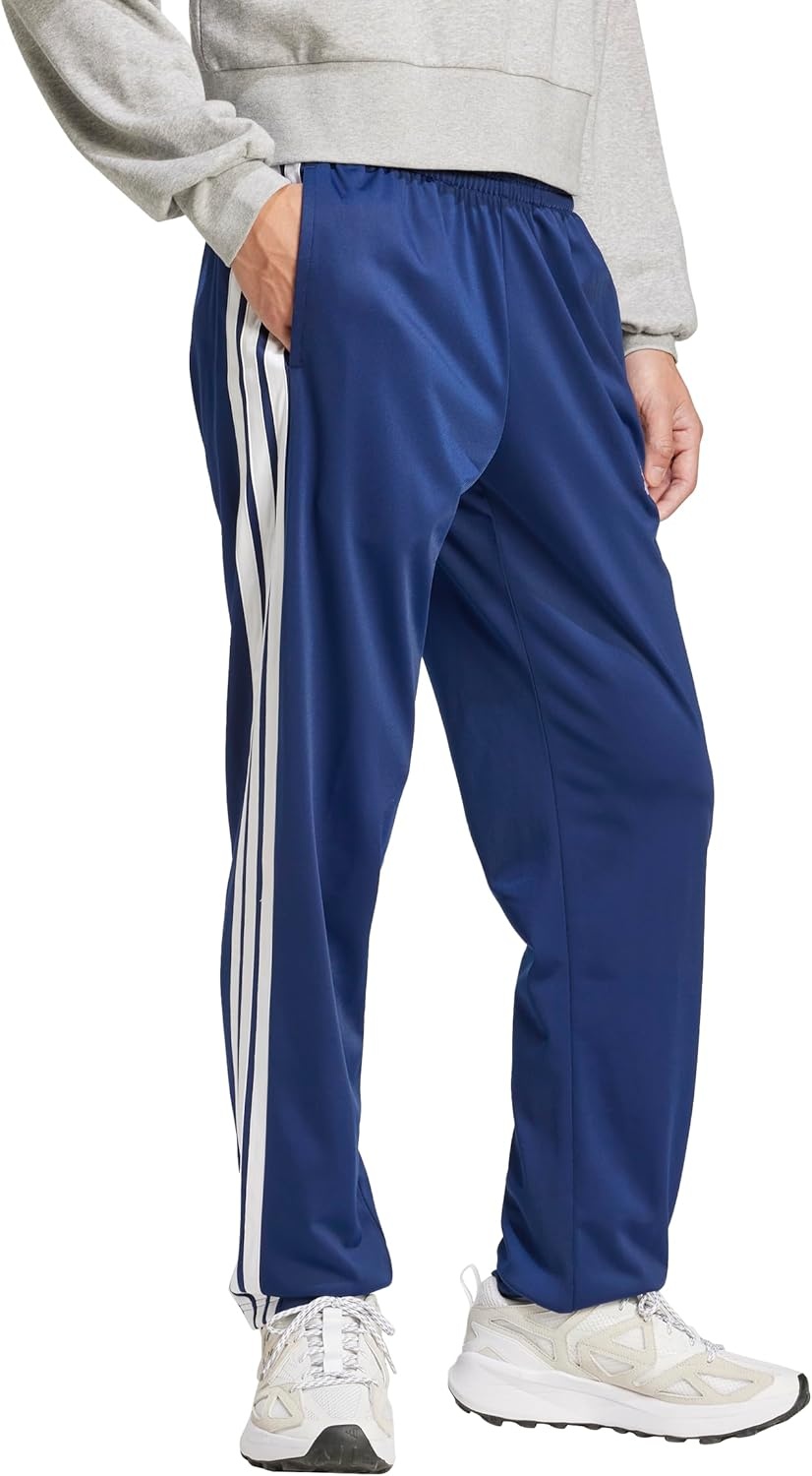 image:imageadidas Mens 3Stripes Tricot Open Hem Track PantsDark Blue