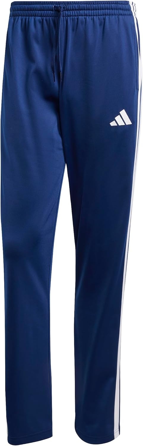 image:imageadidas Mens 3Stripes Tricot Open Hem Track PantsDark Blue