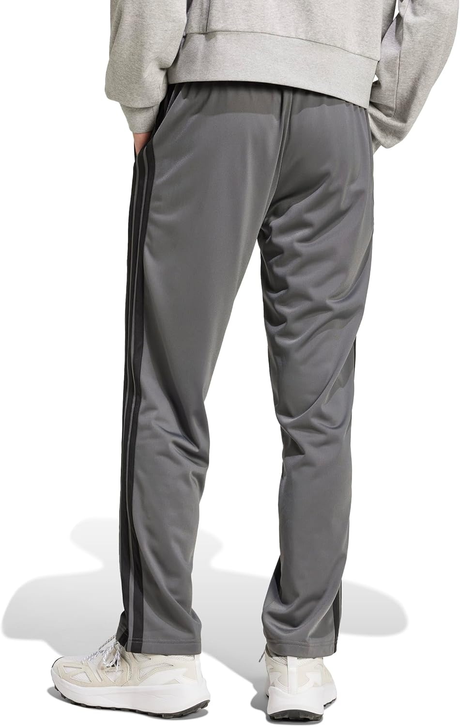 image:imageadidas Mens 3Stripes Tricot Open Hem Track PantsGrey