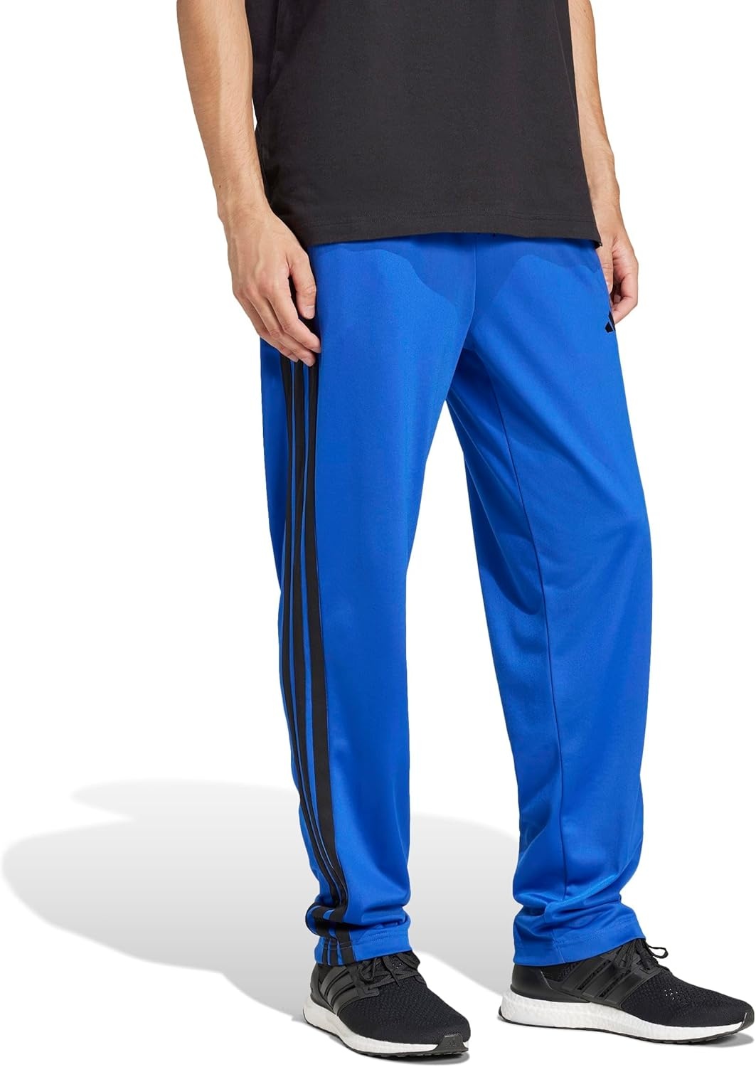 image:imageadidas Mens 3Stripes Tricot Open Hem Track PantsTeam Royal Blue