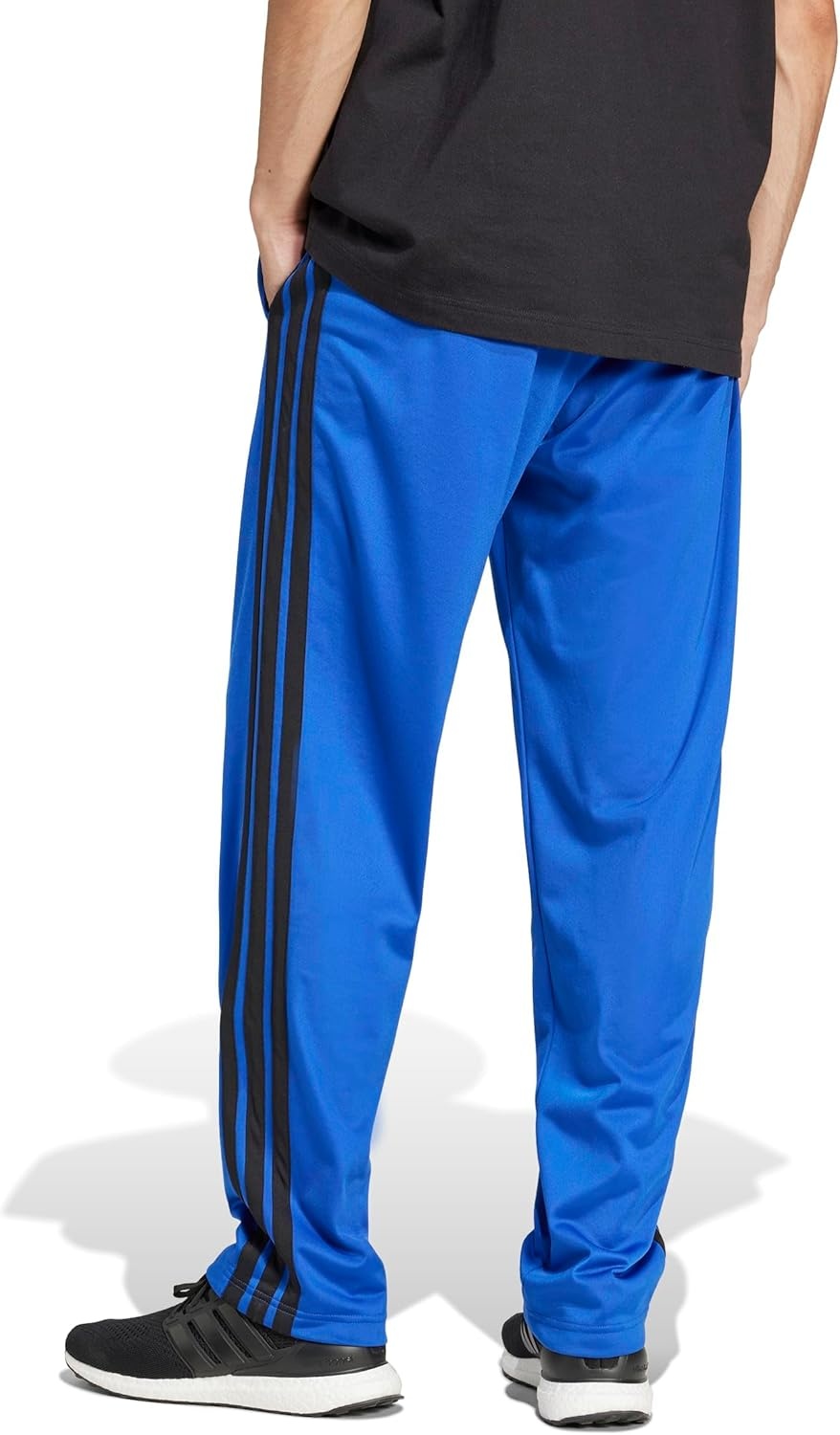 image:imageadidas Mens 3Stripes Tricot Open Hem Track PantsTeam Royal Blue