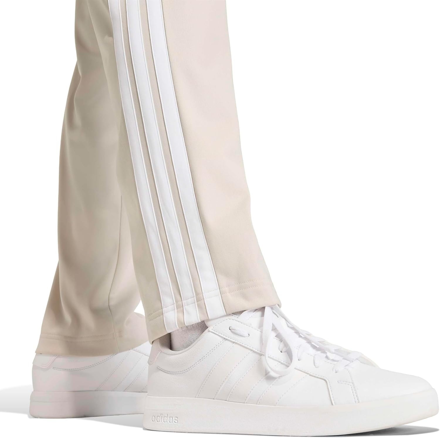 image:imageadidas Mens 3Stripes Tricot Open Hem Track PantsWonder Alumina