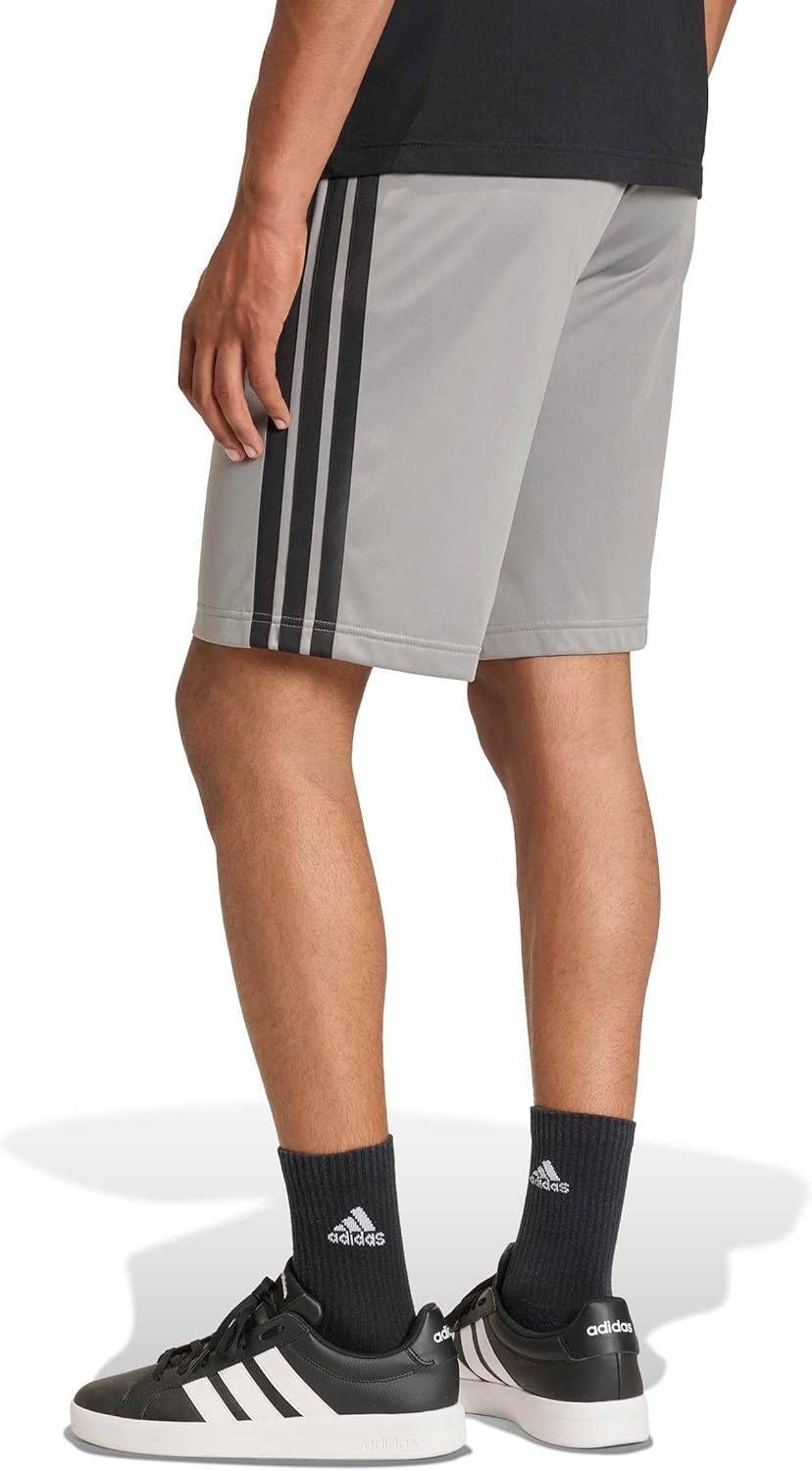 image:imageadidas Mens 3Stripes Tricot ShortsCh Solid Grey