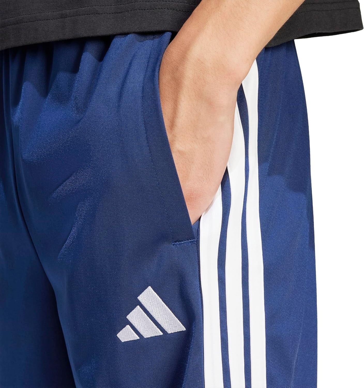 image:imageadidas Mens 3Stripes Tricot ShortsDark Blue
