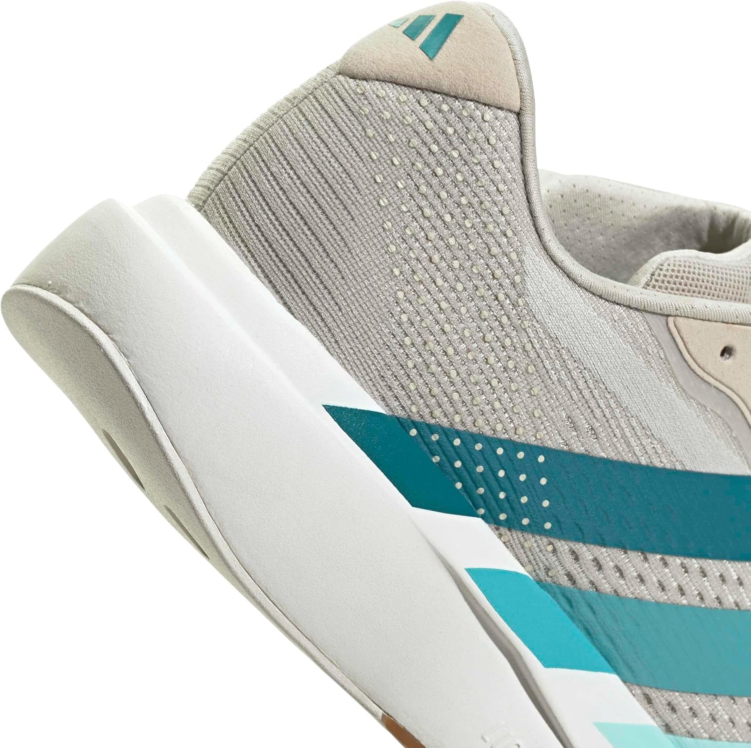 image:imageadidas Mens Adizero Pacer Running ShoeAluminaArctic FusionWhite