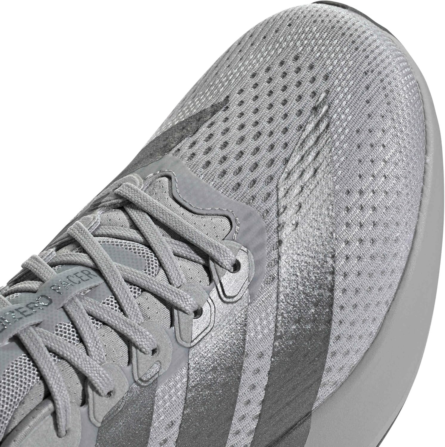 image:imageadidas Mens Adizero Pacer Running ShoeGreyIron MetallicDark Grey