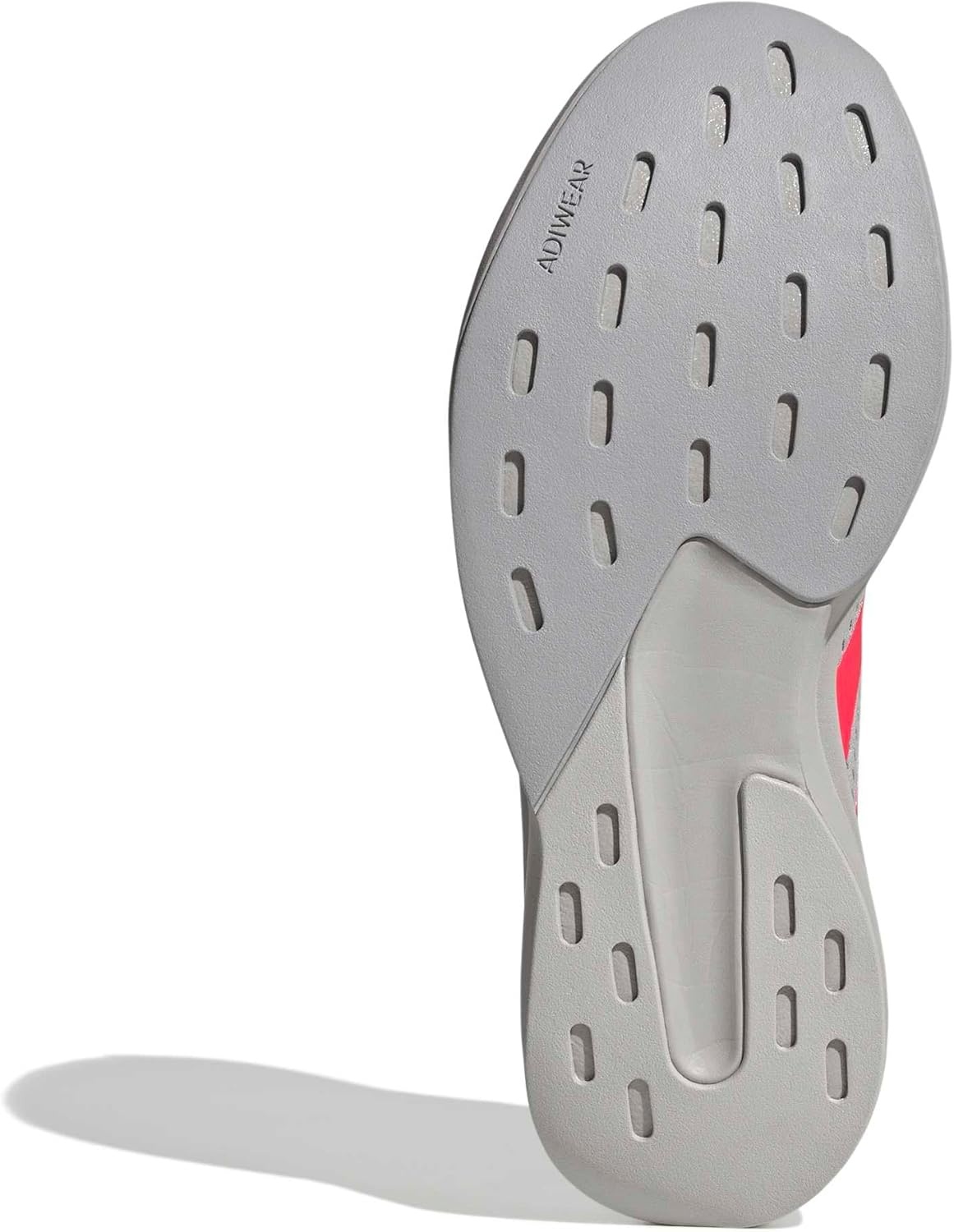 image:imageadidas Mens Adizero Pacer Running ShoeGreyLucid RedHalo Silver