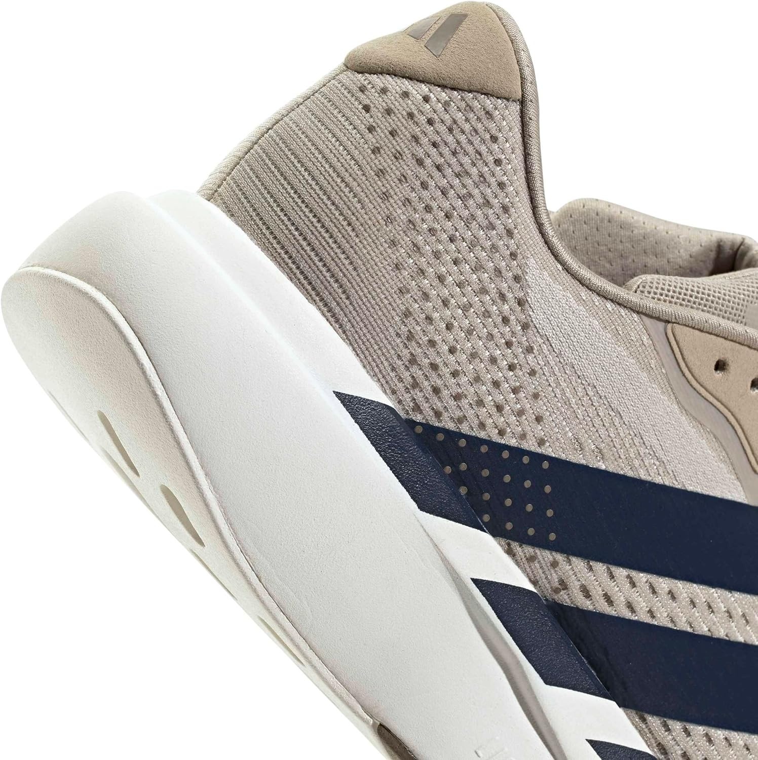 image:imageadidas Mens Adizero Pacer Running ShoeKhakiNight IndigoWhite