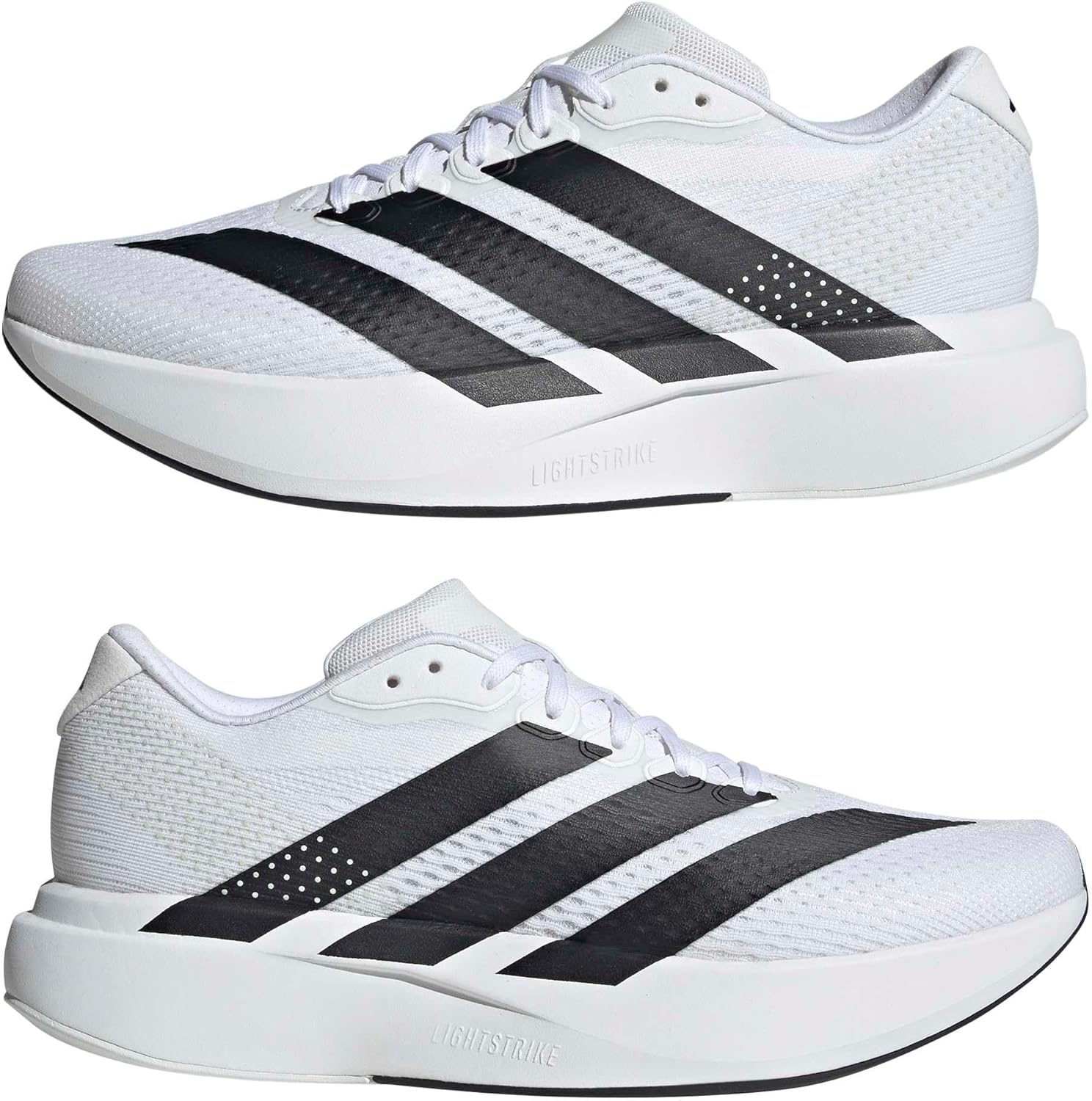 image:imageadidas Mens Adizero Pacer Running ShoeWhiteBlackCrystal White
