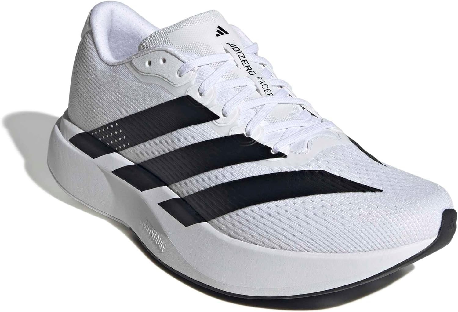 image:imageadidas Mens Adizero Pacer Running ShoeWhiteBlackCrystal White