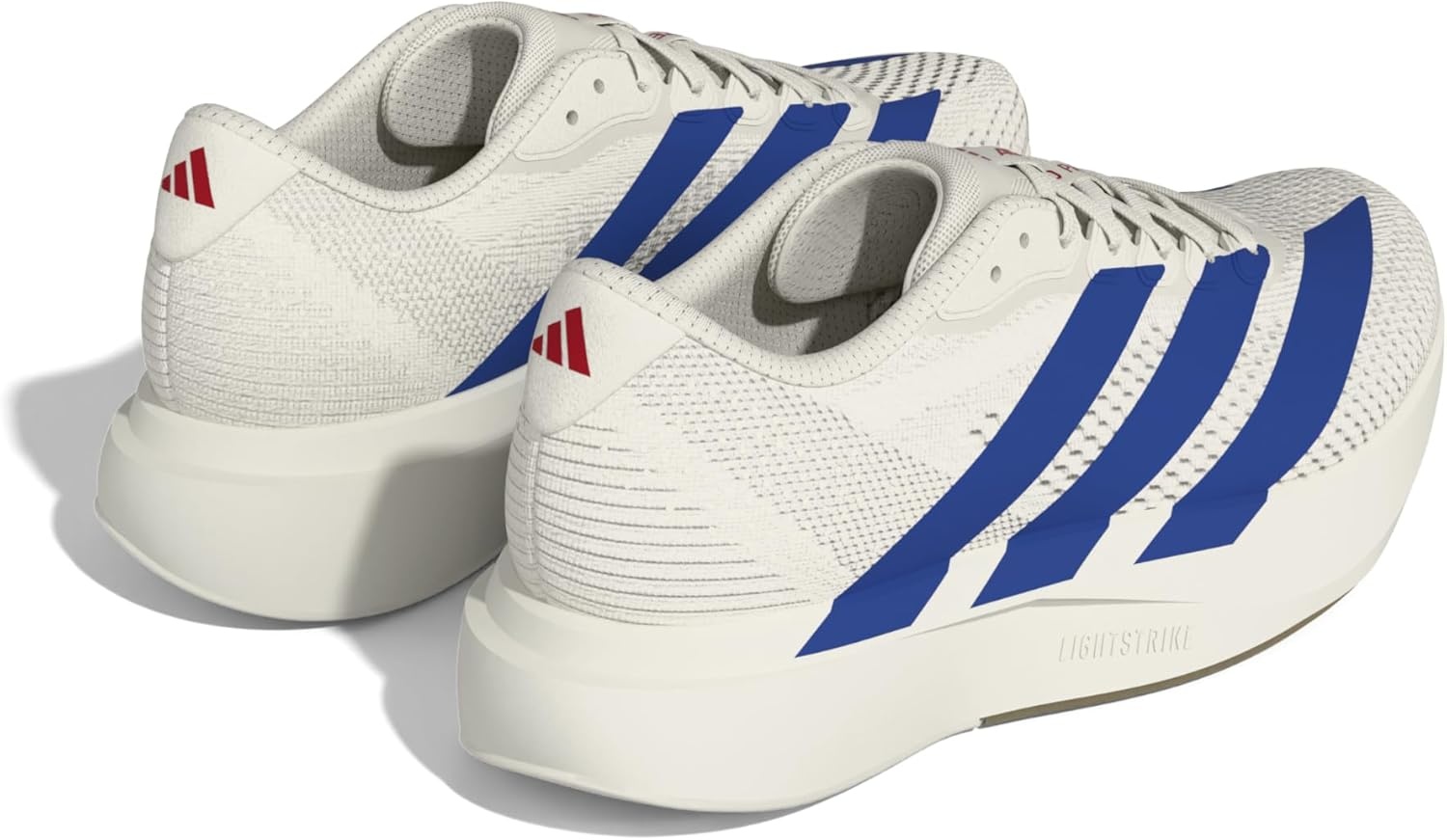 image:imageadidas Mens Adizero Pacer Running ShoeWhiteTeam Royal BluePure Ruby