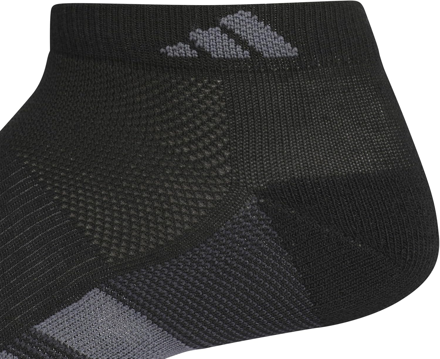 image:imageadidas Mens All Day Training Low Cut Ankle Socks 3 Pairs Lightweight PerformanceBlackOnix GreyNight Grey