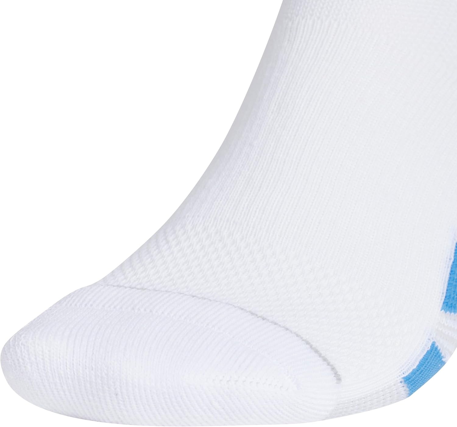 image:imageadidas Mens All Day Training Low Cut Ankle Socks 3 Pairs Lightweight PerformanceWhiteRay BluePure Orange