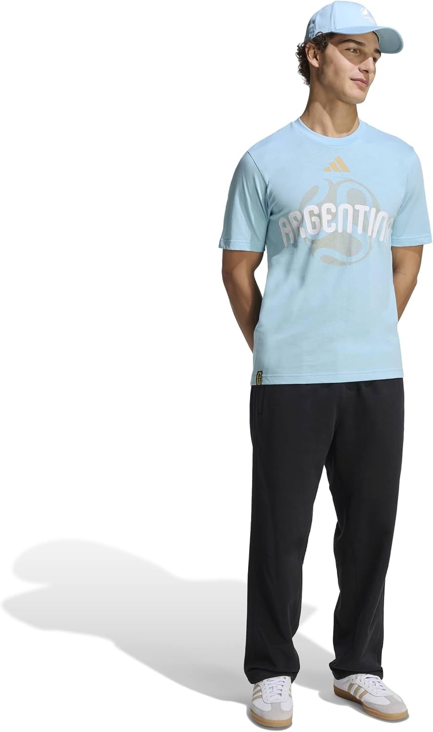 image:imageadidas Mens Argentina World Cup 2026 ApparelIcey Blue
