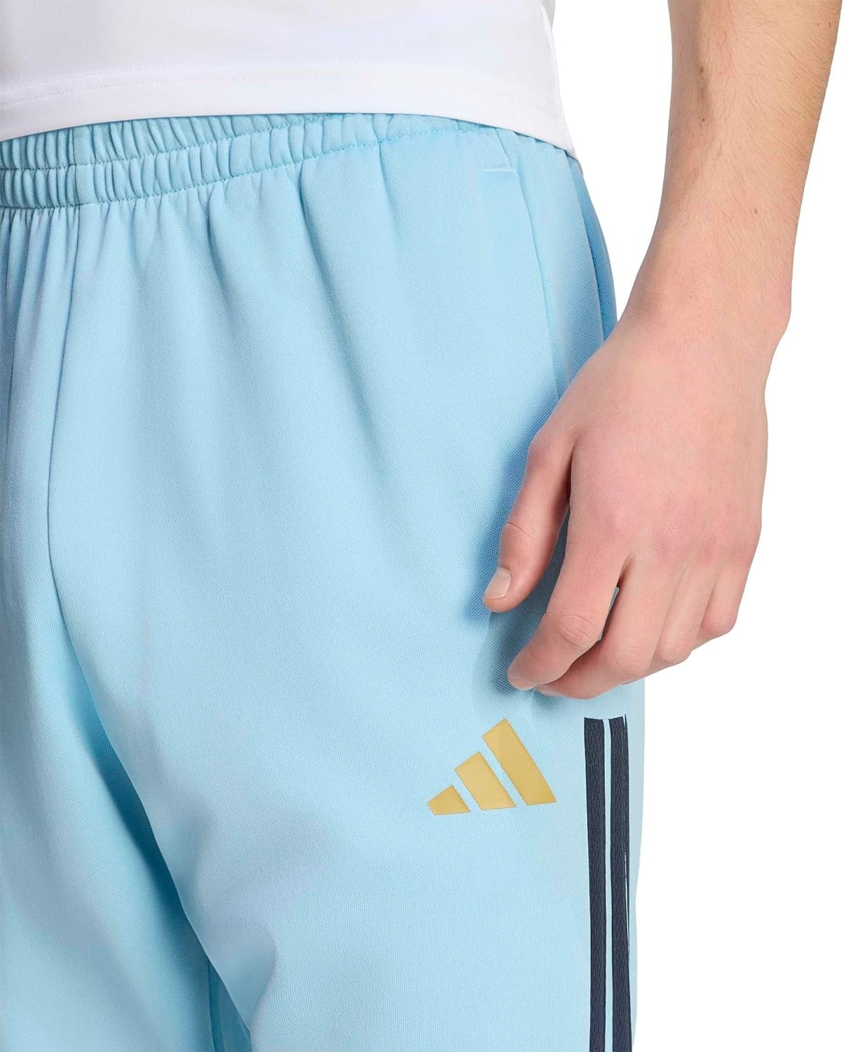 image:imageadidas Mens Argentina World Cup 2026 ApparelIcey BlueWhiteNight NavyHazy Beige