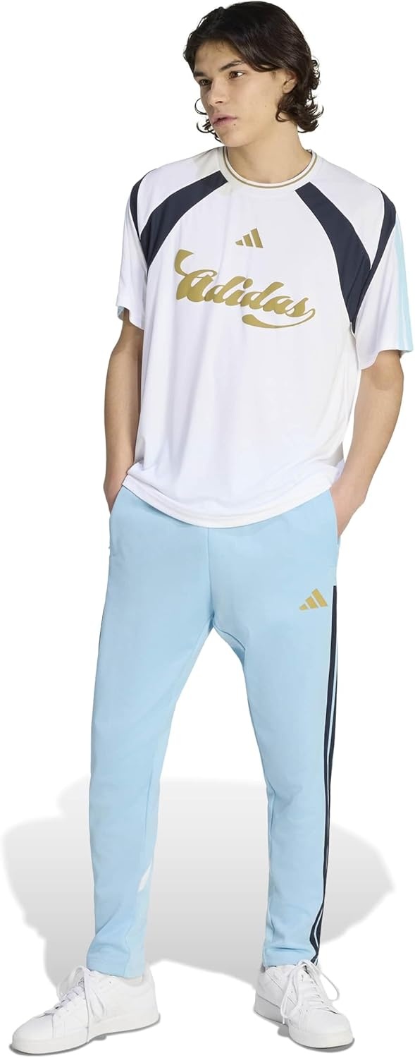 image:imageadidas Mens Argentina World Cup 2026 ApparelIcey BlueWhiteNight NavyHazy Beige