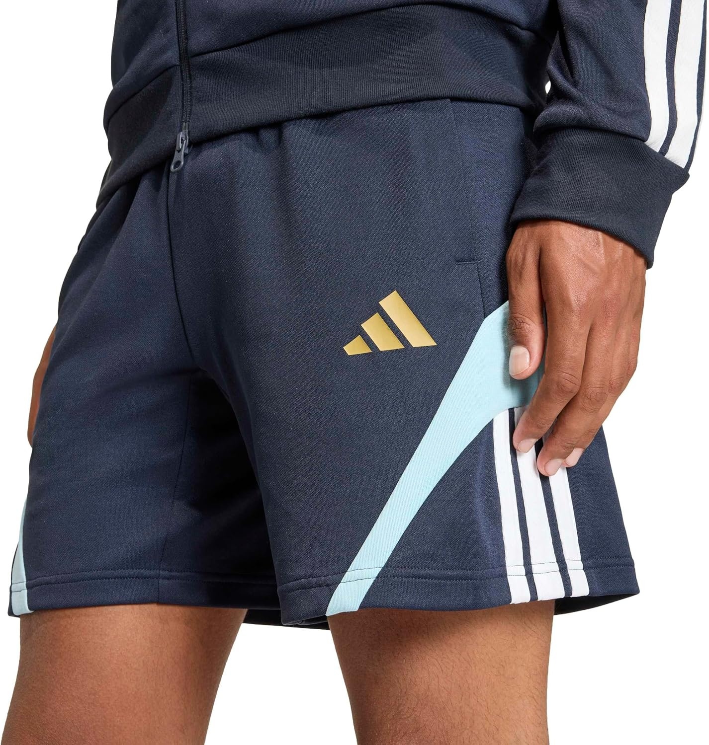image:imageadidas Mens Argentina World Cup 2026 ApparelNight NavyIce BlueWhite