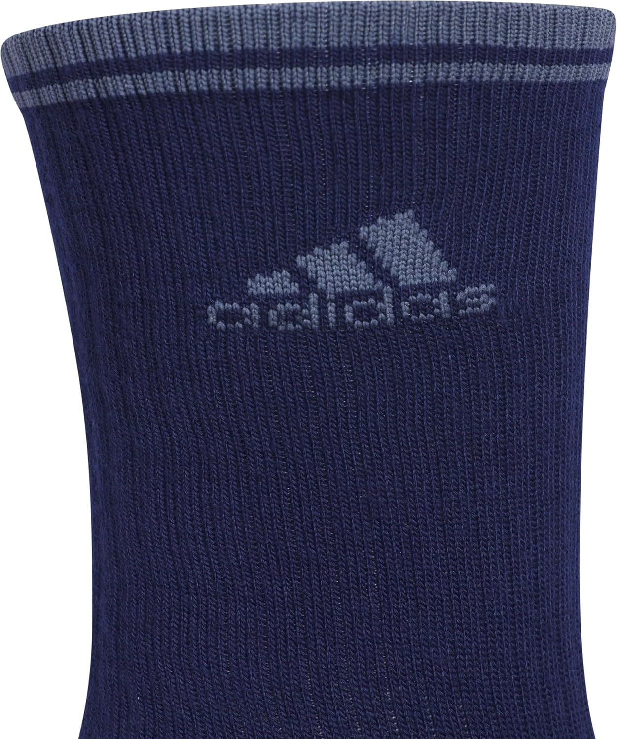 image:imageadidas Mens Athletic Cushioned Crew Socks 6 Pairs Durable amp ComfortableDark BlueWhiteBlackMixed2