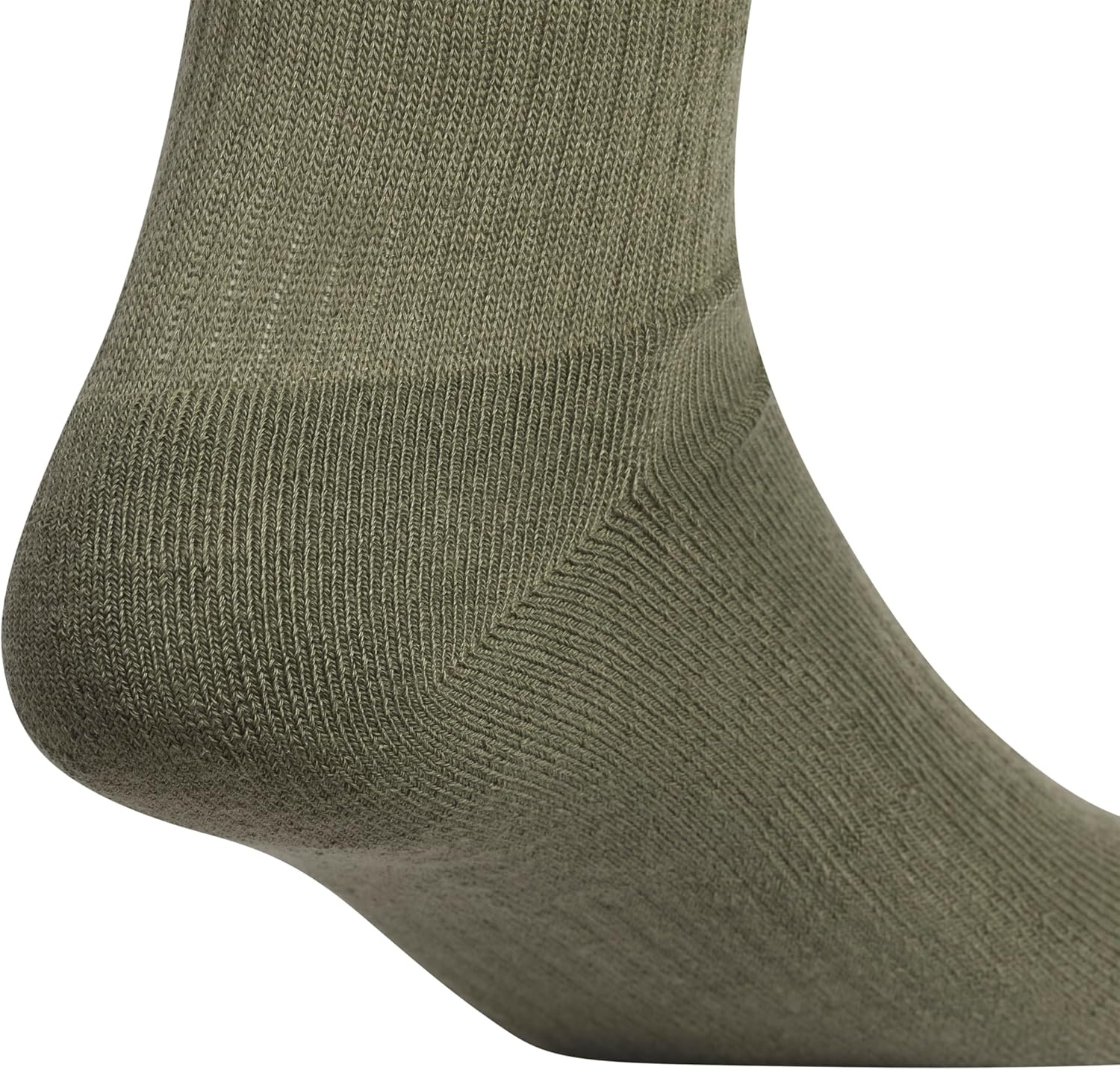 image:imageadidas Mens Athletic Cushioned Crew Socks 6 Pairs Durable amp ComfortableOlive Strata GreenWonder BeigeWhiteMixed2