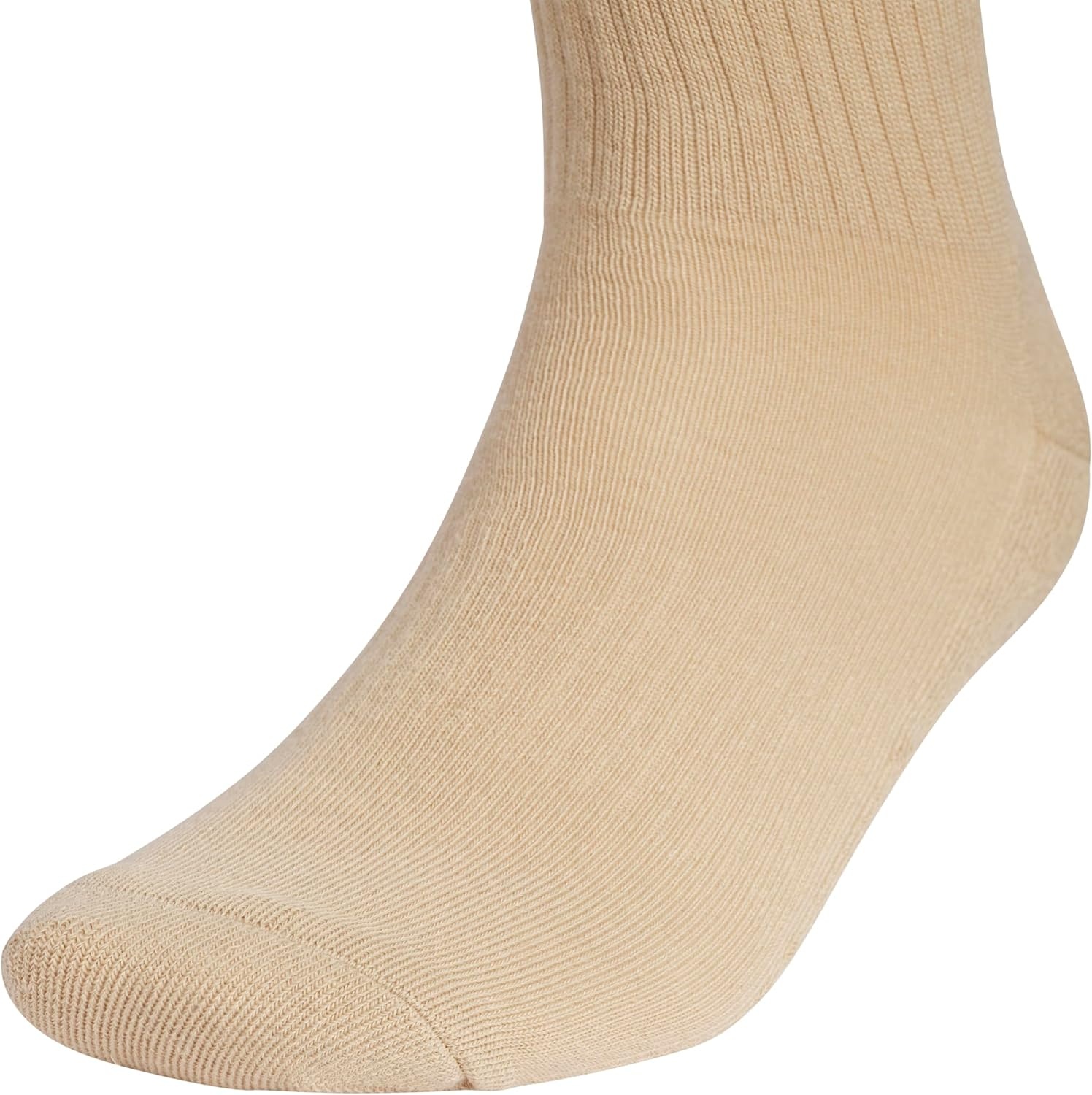 image:imageadidas Mens Athletic Cushioned Crew Socks 6 Pairs Durable amp ComfortableWarm Sandstone BeigeWonder WhiteWonder Alumina GreyMixed2