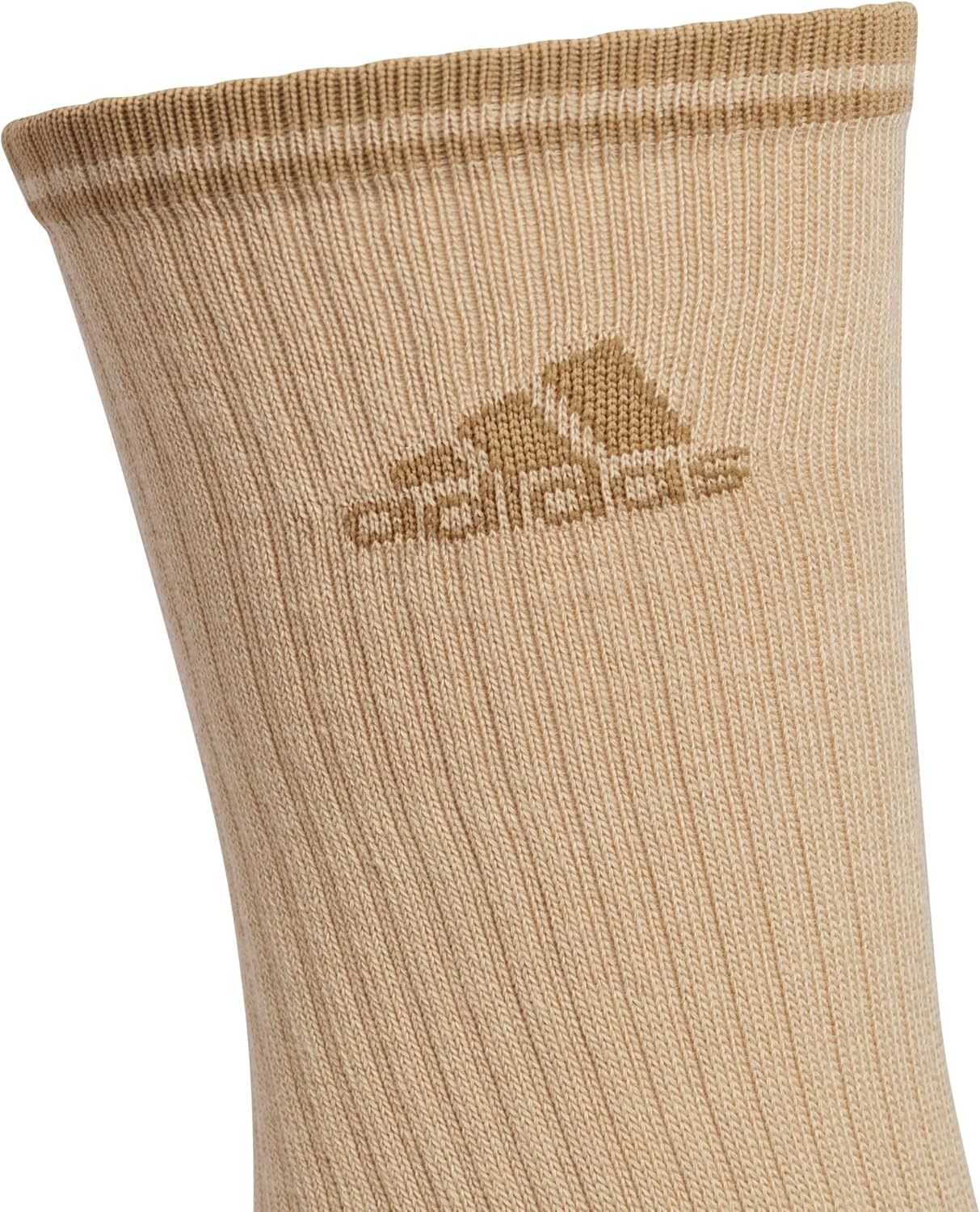 image:imageadidas Mens Athletic Cushioned Crew Socks 6 Pairs Durable amp ComfortableWarm Sandstone BeigeWonder WhiteWonder Alumina GreyMixed2