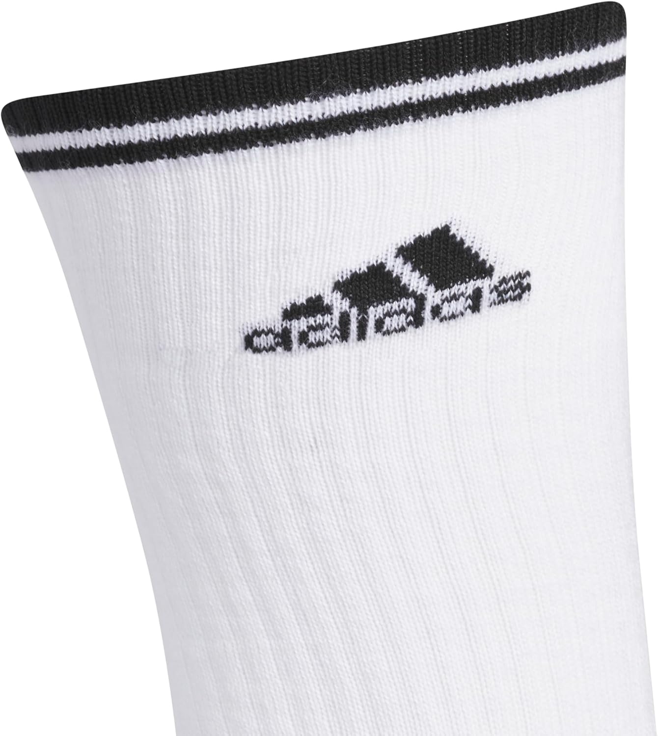 image:imageadidas Mens Athletic Cushioned Crew Socks 6 Pairs Durable amp ComfortableWhiteBlackMixed2