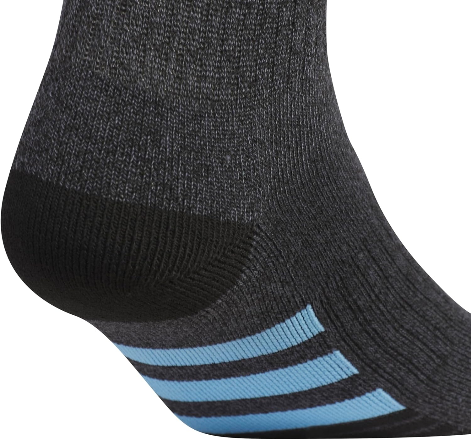 image:imageadidas Mens Cushioned Quarter Ankle Socks 3 Pairs Durable amp ComfortableBlackOnix GreySemi Blue Burst3Color