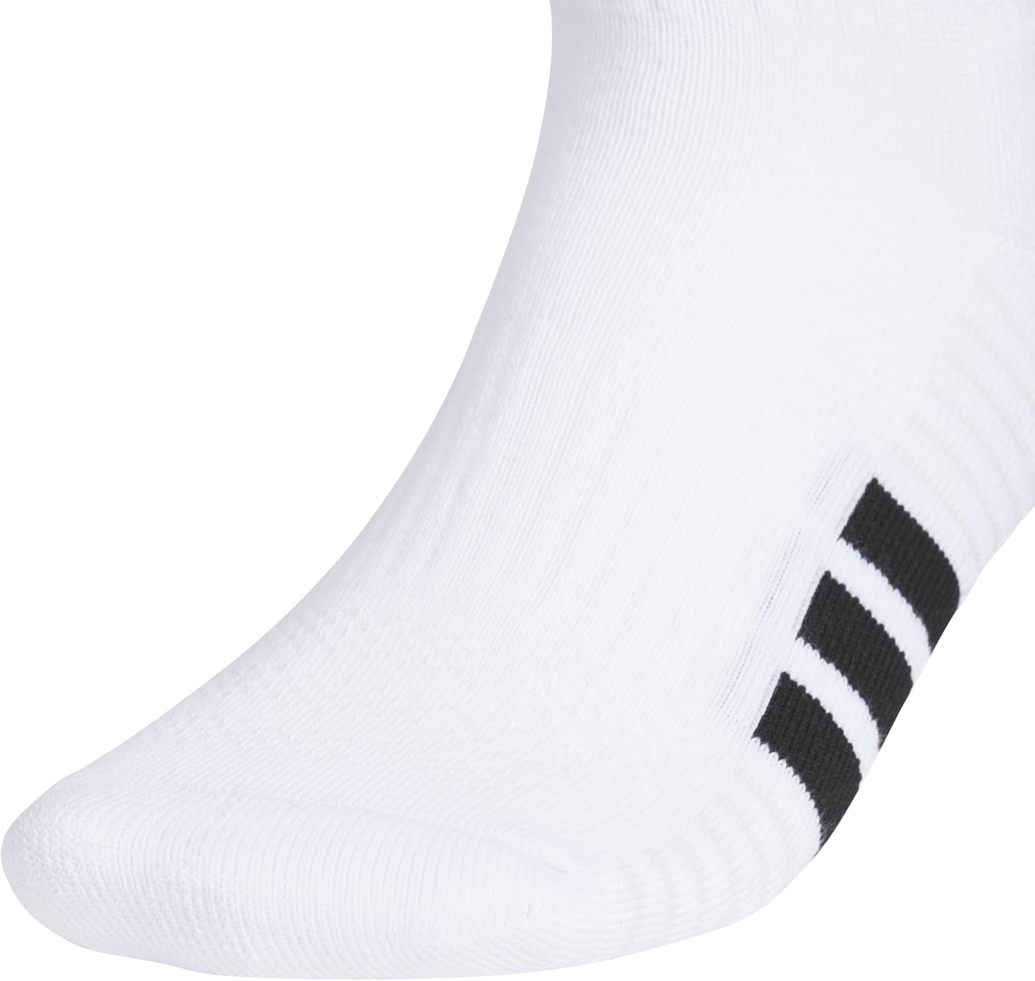 image:imageadidas Mens Cushioned Quarter Ankle Socks 3 Pairs Durable amp ComfortableWhiteBlackClear Grey4