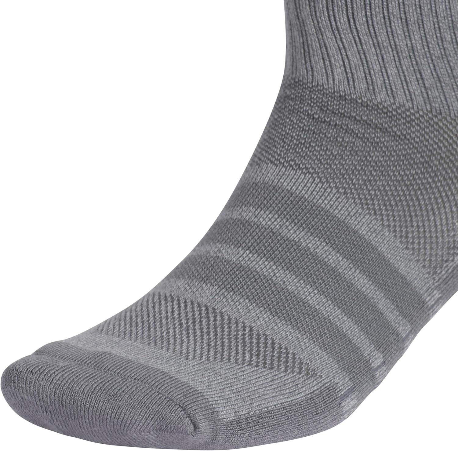 image:imageadidas Mens Cushioned X Socks 3 Pairs Multiple Heights Durable amp ComfortableOnix GreyGreyCrew4