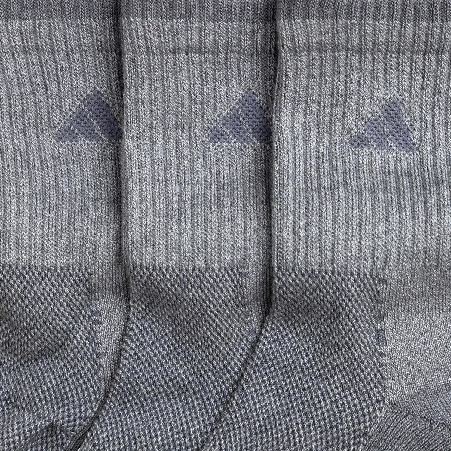 image:imageadidas Mens Cushioned X Socks 3 Pairs Multiple Heights Durable amp ComfortableOnix GreyGreyMidcrew4