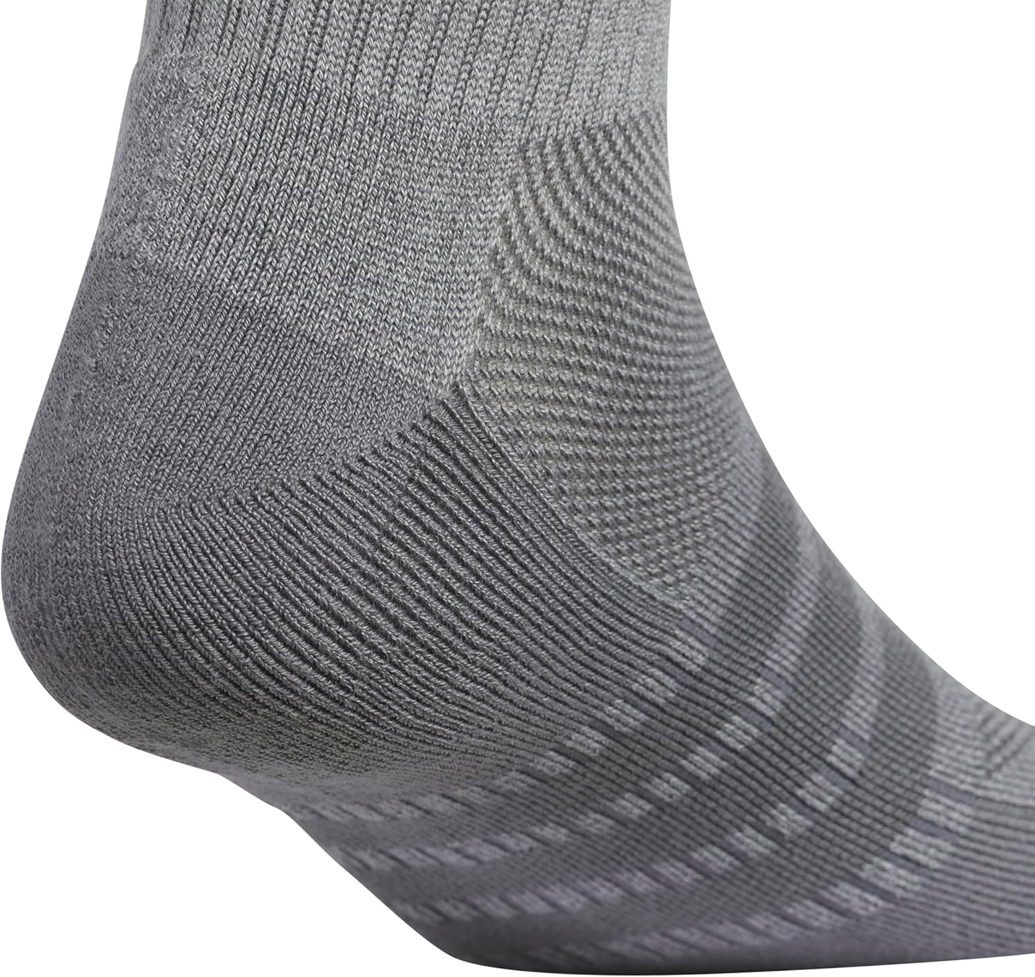 image:imageadidas Mens Cushioned X Socks 3 Pairs Multiple Heights Durable amp ComfortableOnix GreyGreyQuarter4