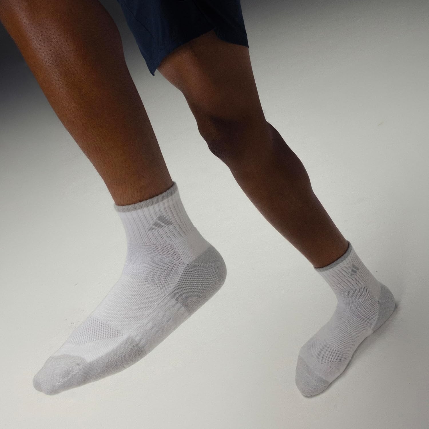 image:imageadidas Mens Cushioned X Socks 3 Pairs Multiple Heights Durable amp ComfortableWarm Sandstone Beige Raw DesertQuarter4