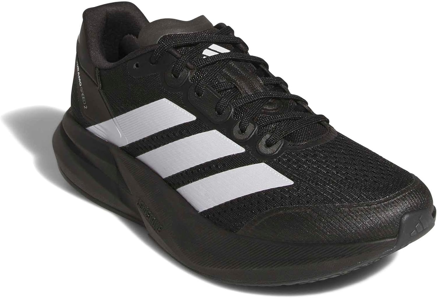 image:imageadidas Mens Duramo Speed 2 Running Sneakers Shoes WhiteBlackWhiteCarbon