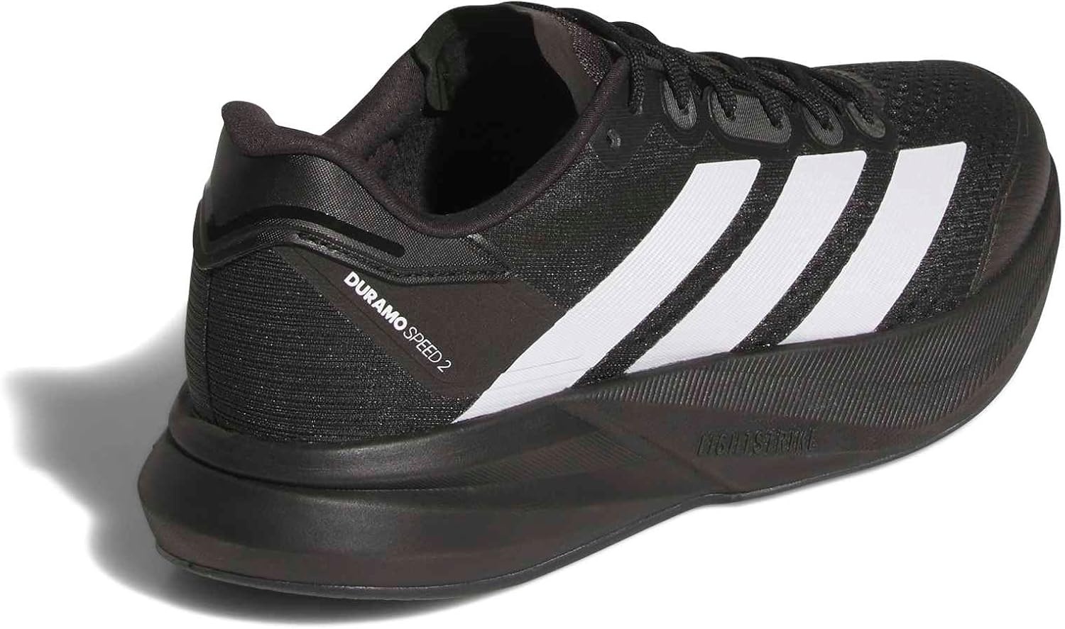 image:imageadidas Mens Duramo Speed 2 Running Sneakers Shoes WhiteBlackWhiteCarbon