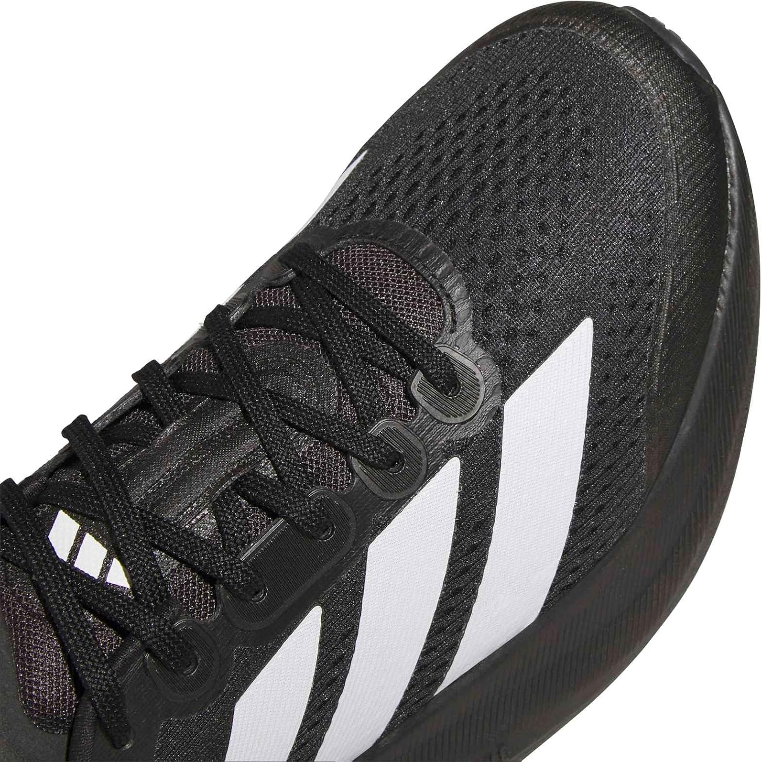 image:imageadidas Mens Duramo Speed 2 Running Sneakers Shoes WhiteBlackWhiteCarbon