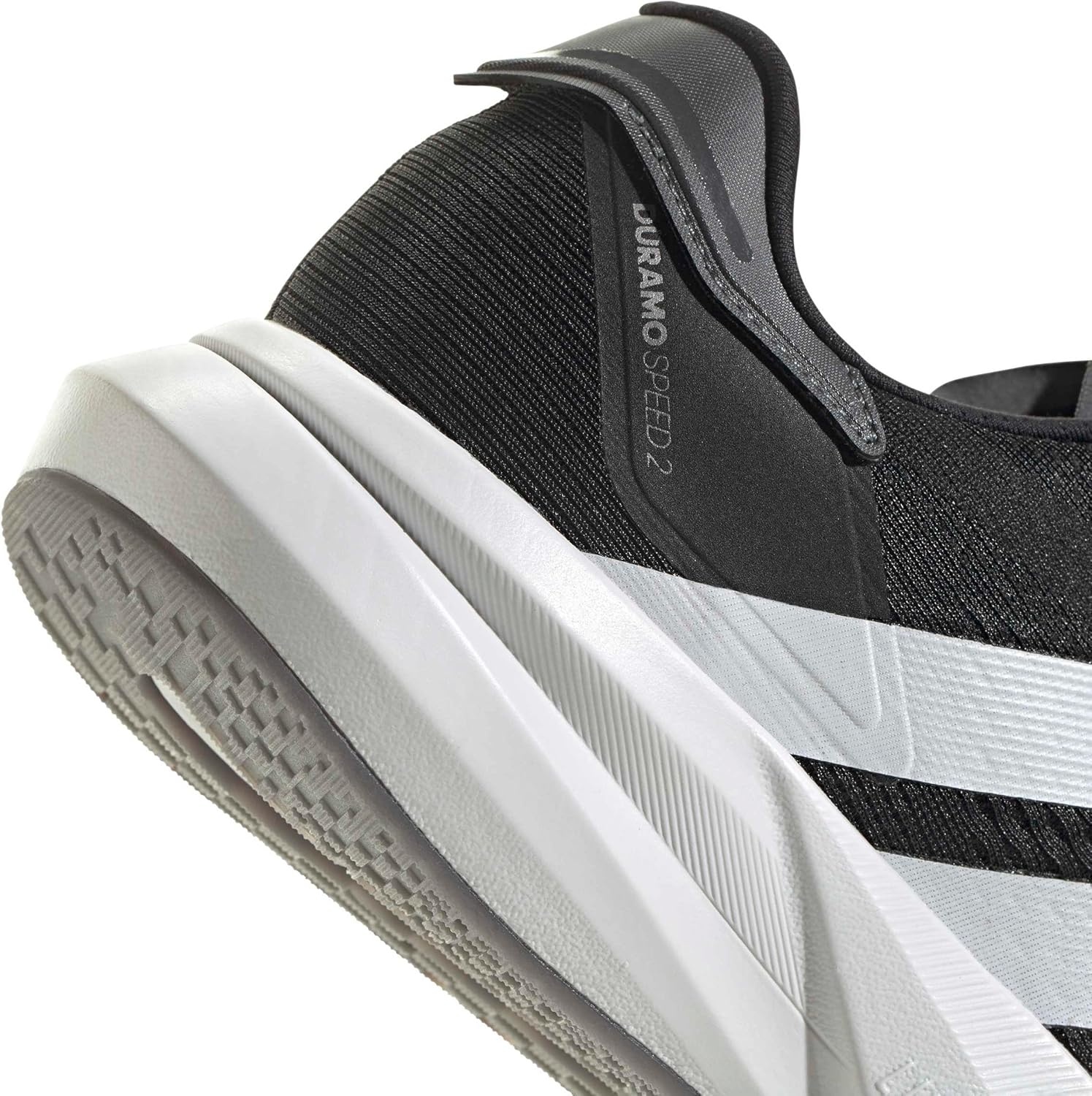 image:imageadidas Mens Duramo Speed 2 Running Sneakers Shoes WhiteBlackWhiteGrey